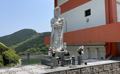 当社の霊園へ埋葬